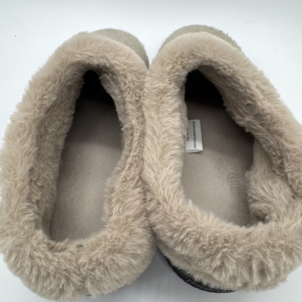 Muk Luks‎ Women's Slipper Shoes Faux Fur Lined 7-8 - Picture 7 of 10